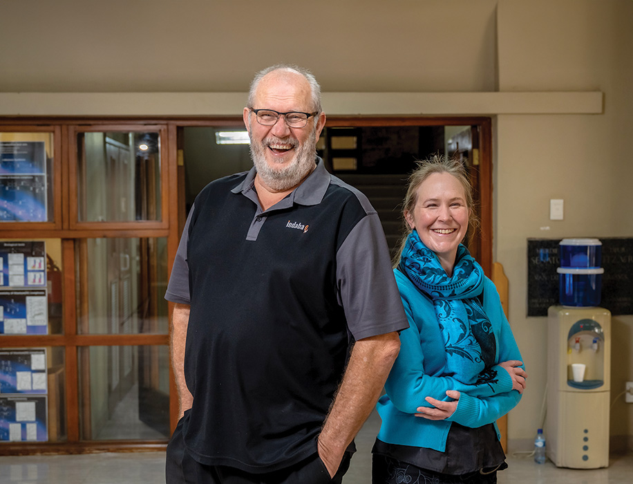 Prof Andreas Roodt and Prof Alice Brink